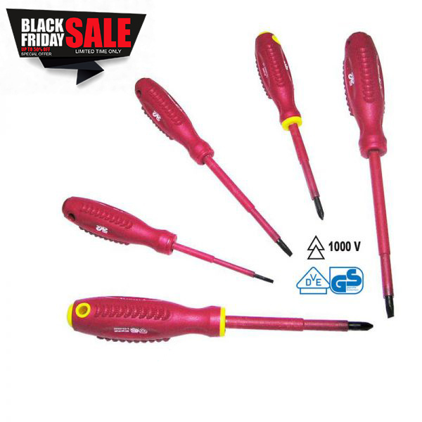 Κατσαβίδια σετ 5 τεμαχίων VDE.