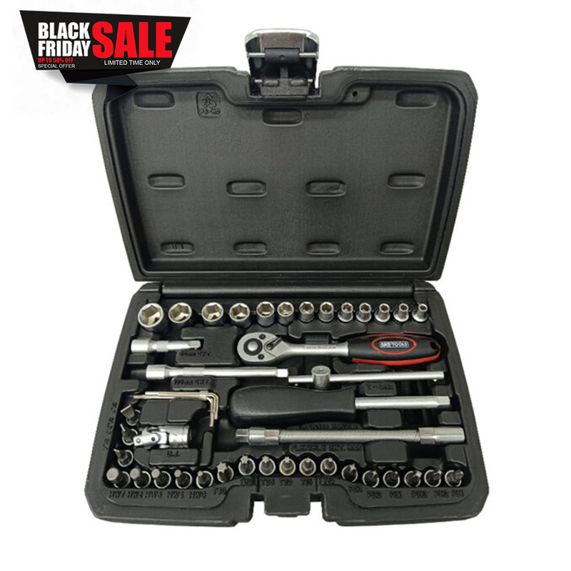 Σετ κασετίνα καρυδάκια ¼ 44 τεμαχίων SKS TOOLS 23020001.