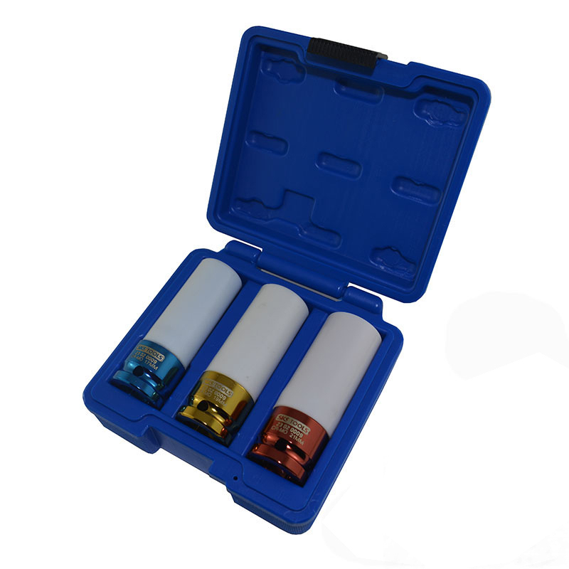 Σετ καρυδάκια αέρος 3 τεμαχίων μακριά για ζάντες, SKS/TOOLS 23020009.