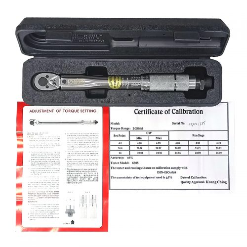 Δυναμόκλειδο ¼ της ίντσας 2-24 Nm SKS TOOLS.