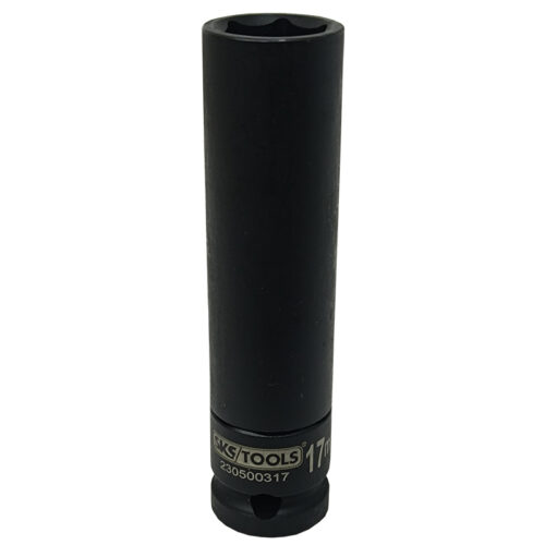 Καρυδάκι εξάγωνο ½ ίντσας μαύρο 17mm μακρύ σταθερό και σπαστό SKS/TOOLS.