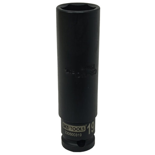 Καρυδάκι εξάγωνο ½ ίντσας μαύρο 19mm μακρύ σταθερό και σπαστό SKS/TOOLS. 