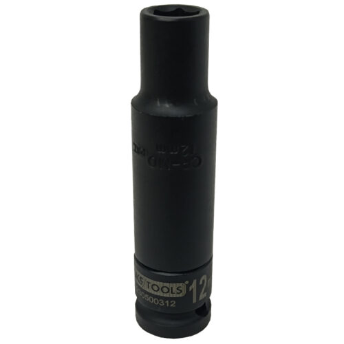 Καρυδάκι εξάγωνο ½ ίντσας μαύρο 12mm μακρύ σταθερό και σπαστό SKS/TOOLS.