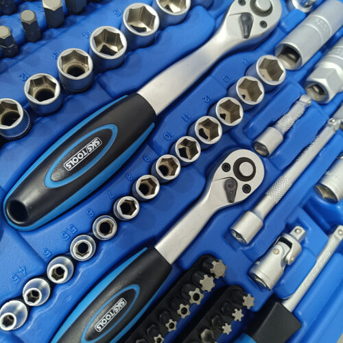 Σετ κασετίνα καρυδάκια 1/4 , 3/8 & 1/2 ίντσας 171 τεμαχίων SKS TOOLS 23020003.