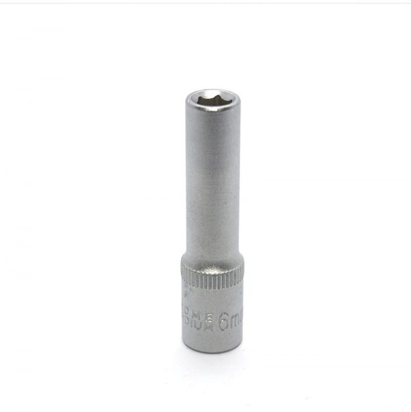 Καρυδάκι 1/4 εξάγωνο μακρύ 6mm.