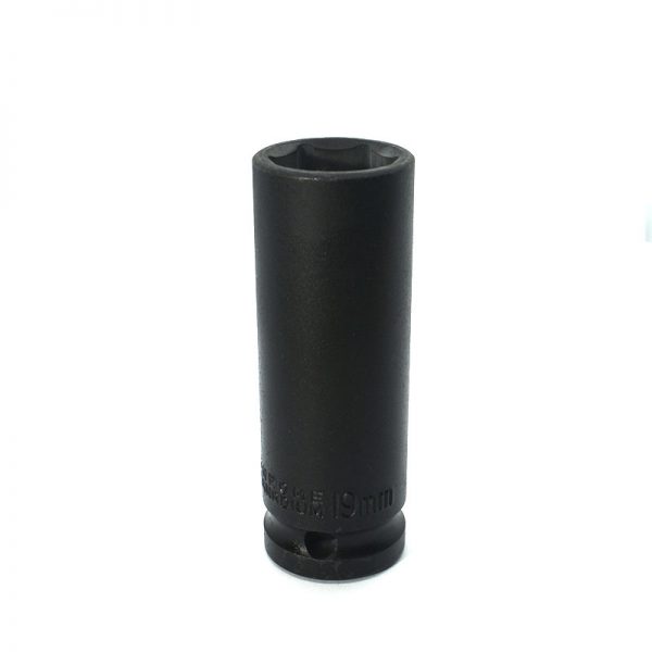 Καρυδάκι ½ εξάγωνο μαύρο μακρύ 19mm.