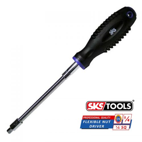 Εύκαμπτο κατσαβίδι για καρυδάκια ¼ SKS TOOLS.