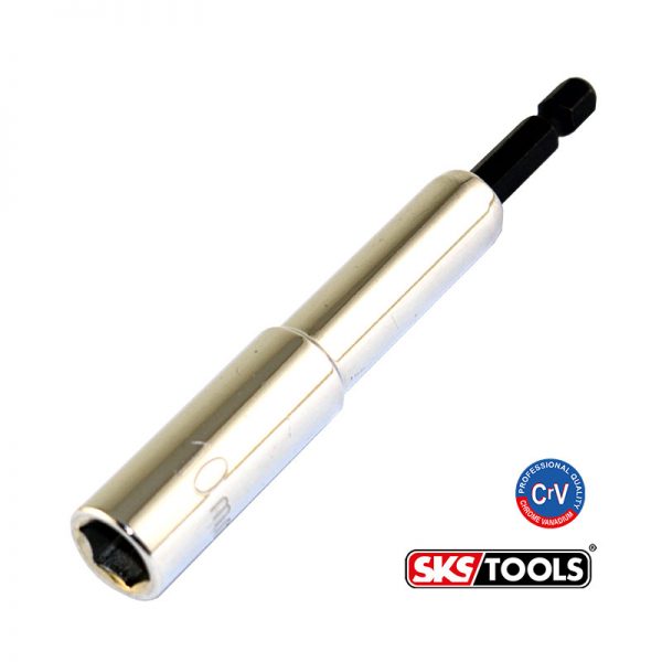 Καρυδάκι εξάγωνο 10mm με αξονάκι ¼ 110mm.