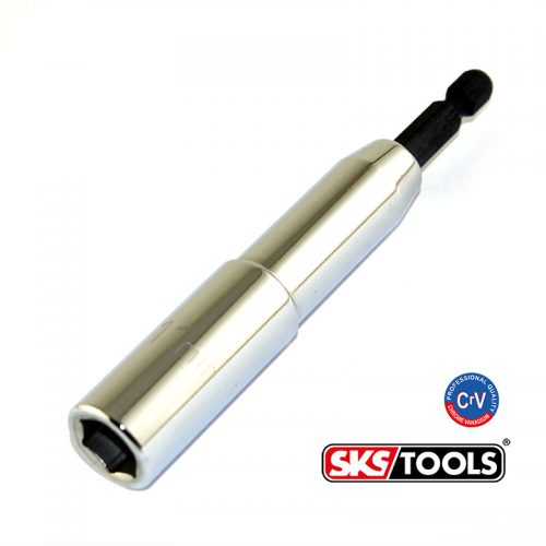 Καρυδάκι εξάγωνο 11mm με αξονάκι ¼ 110mm.