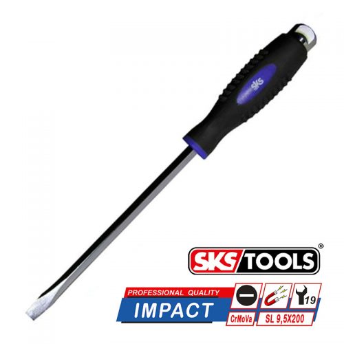 Κατσαβίδι ίσιο περαστό SL 9,5 X 200.