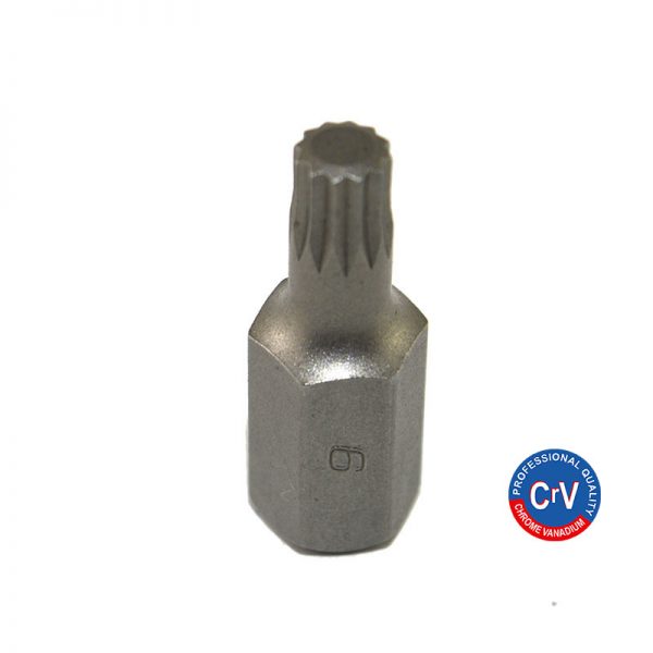 Μύτη 10mm πολύσφηνη Μ6 30mm.