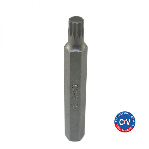 Μύτη 10mm πολύσφηνη Μ8 75mm.