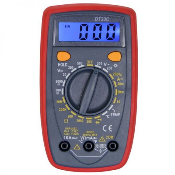 Πολύμετρο ψηφιακό DT33C OEM.