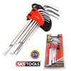 Σετ κλειδιά ALLEN μακριά ίντσας 9 τεμαχίων SKS TOOLS.