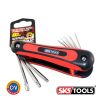 Σετ κλειδιά TORX σουγιάς 8 τεμαχίων SKS TOOLS.