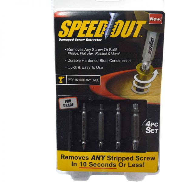 Σετ μύτες εξολκείς για χαλασμένες βίδες SPEED OUT.