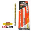 Τρυπάνι HSS M2 σε μύτη ¼ 3,5mm SKS TOOLS.