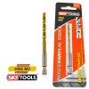 Τρυπάνι HSS M2 σε μύτη ¼ 4mm SKS TOOLS.