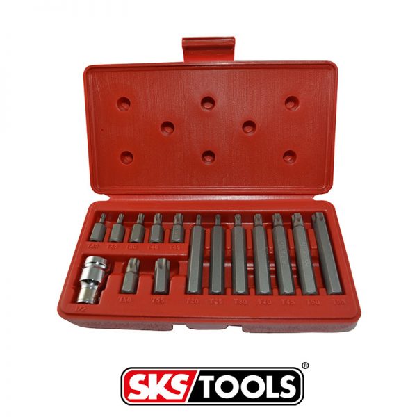 Σετ μύτες TORX 10 mm 15 τεμαχίων.