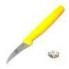 Μαχαίρι ξεφλουδίσματος (παπαγαλάκι) με λάμα 6 εκατοστά κίτρινο.