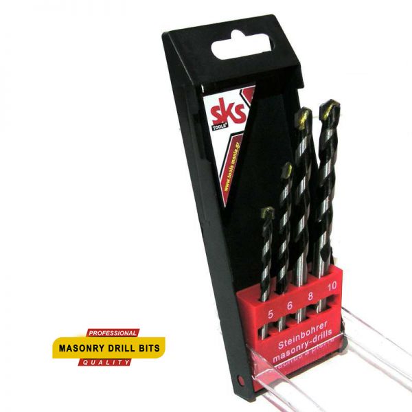 Σετ τρυπάνια μπετού 4 τεμαχίων SKS TOOLS.