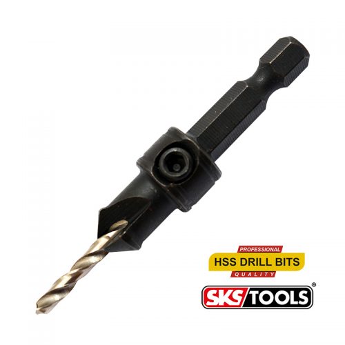 Τρυπάνι φρέζας με εξάγωνο στέλεχος ¼″ No 10 mm SKS TOOLS.