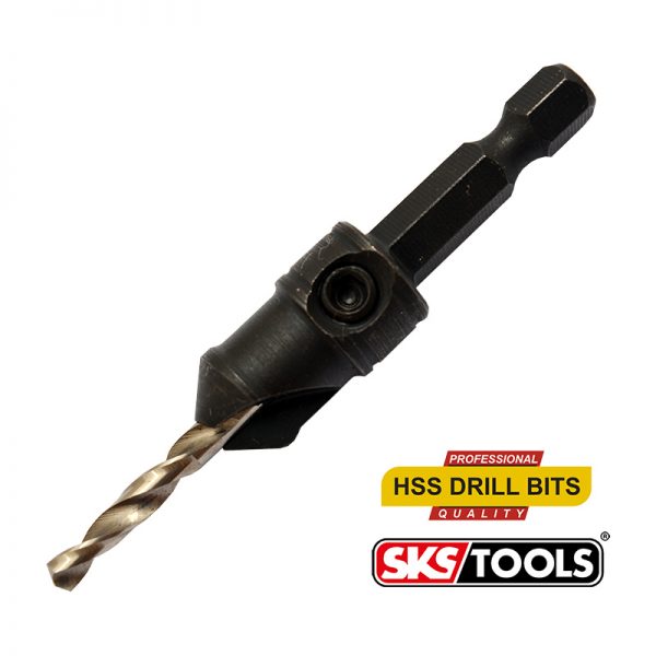 Τρυπάνι φρέζας με εξάγωνο στέλεχος ¼″ No 12 mm SKS TOOLS.