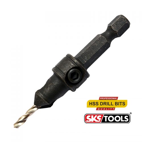 Τρυπάνι φρέζας με εξάγωνο στέλεχος ¼″ No 8 mm SKS TOOLS.