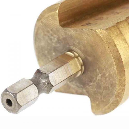 Τρυπάνι κωνικό 4 - 32 mm με επικάλυψη τιτανίου.