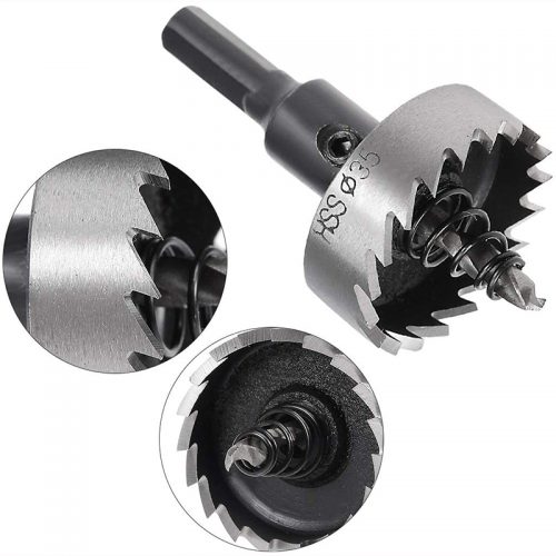 Ποτηροτρύπανο INOX 35 mm.