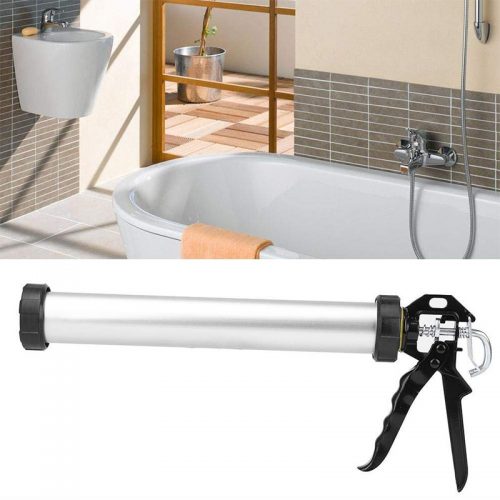 Πιστόλι αλουμινίου κλειστού τύπου σιλικόνης (σαλάμι) 15” 600ml.