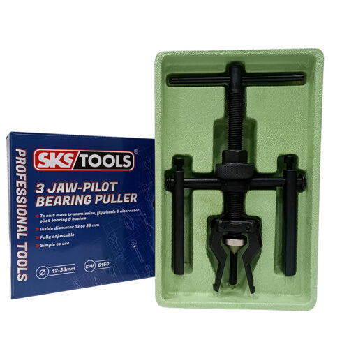 Εξολκέας εσωτερικών ρουλεμάν τρία πόδια & γέφυρα Cr-V, SKS/TOOLS 40000124.