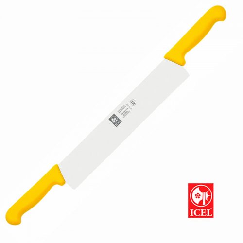 Μαχαίρι τυριού ICEL με δύο λαβές & λάμα 30 εκατοστά κίτρινο 243.9501.30.