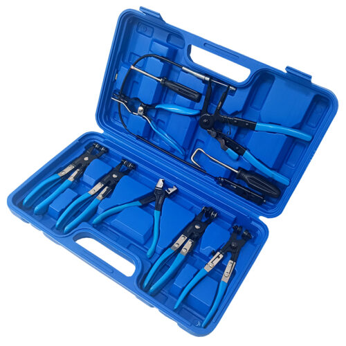 Πένσες σφιγκτήρων κολάρων σετ 9 τεμαχίων SKS TOOLS 40000141.