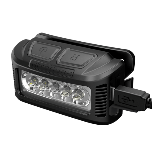 ΦΑΚΟΣ LED NITECORE HEADLAMP NU10, Black+Black Headband.