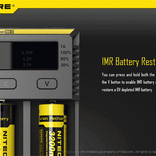 ΦΟΡΤΙΣΤΗΣ NITECORE i2EU, Δύο Θέσεων New.