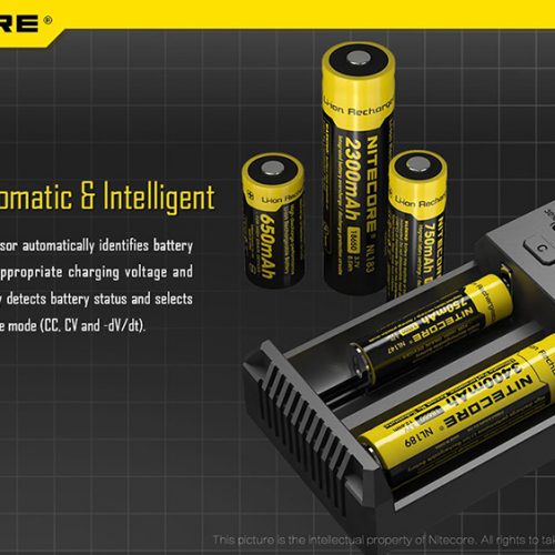 ΦΟΡΤΙΣΤΗΣ NITECORE i2EU, Δύο Θέσεων New.