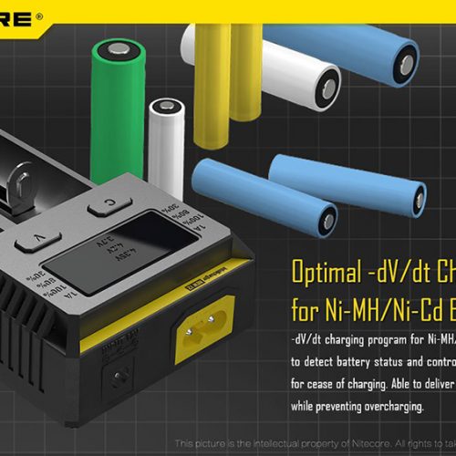ΦΟΡΤΙΣΤΗΣ NITECORE i2EU, Δύο Θέσεων New.