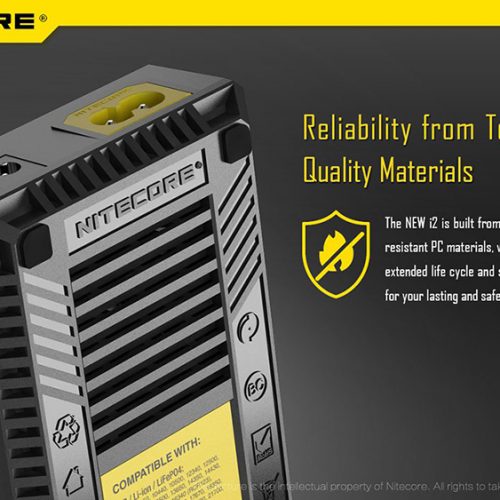 ΦΟΡΤΙΣΤΗΣ NITECORE i2EU, Δύο Θέσεων New.