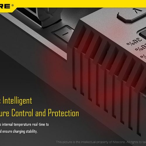 ΦΟΡΤΙΣΤΗΣ NITECORE i2EU, Δύο Θέσεων New.