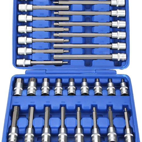 Σετ κασετίνα μύτες καρυδάκια ALLEN ½ ίντσας 30 τεμαχίων.