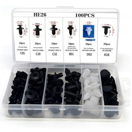 Σετ κλιπς ταπετσαρίας 100 τεμαχίων.