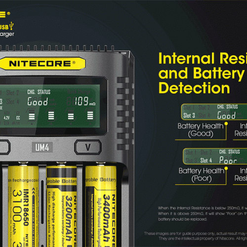 ΦΟΡΤΙΣΤΗΣ NITECORE UM4.