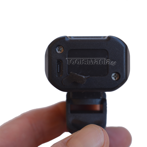 Φακός LED ποδηλάτου επαναφορτιζόμενος.