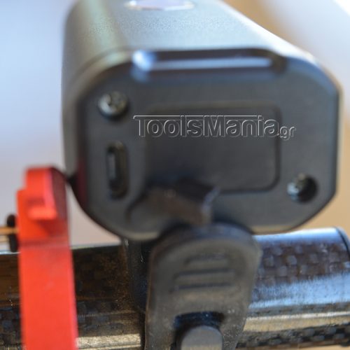 Φακός LED ποδηλάτου επαναφορτιζόμενος.