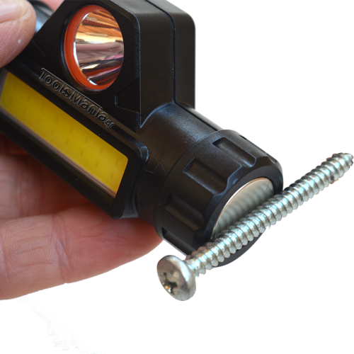 Φακός κεφαλής LED επαναφορτιζόμενος.