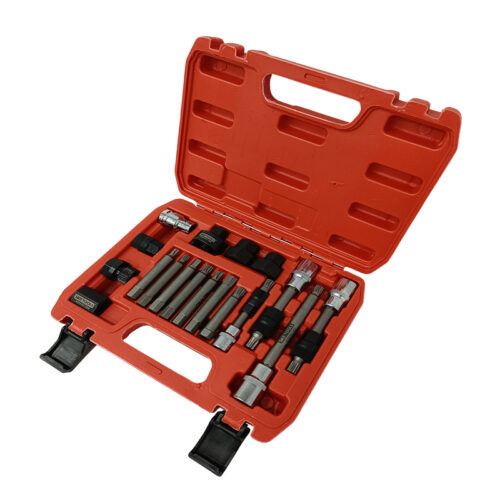 Σετ επισκευής τροχαλίας δυναμό 18 τεμαχίων, SKS TOOLS 40000192.