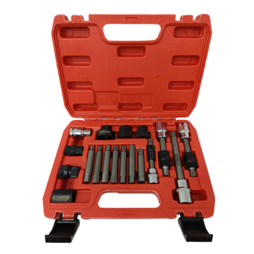 Σετ επισκευής τροχαλίας δυναμό 18 τεμαχίων, SKS TOOLS 40000192.