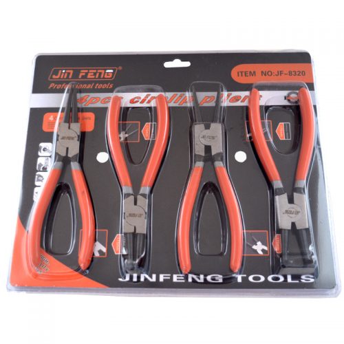 Σετ τσιμπίδια ασφαλειών 4 τεμαχίων.