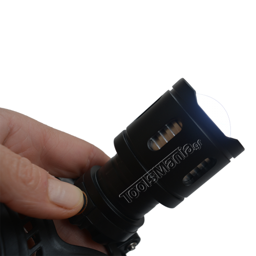 Ισχυρότατος φακός κεφαλής επαναφορτιζόμενος προβολέας LED.